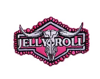 Jelly Roll Iron On Patch