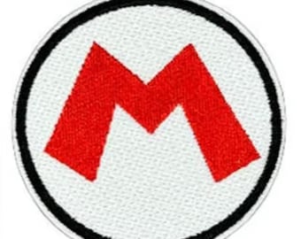Mario and Luigi Iron On Hat Patch