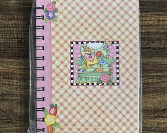 Mary Engelbreit 2011 Spiral Journal Notebook Diary Comfy Arm Chair 80 Pages NWT