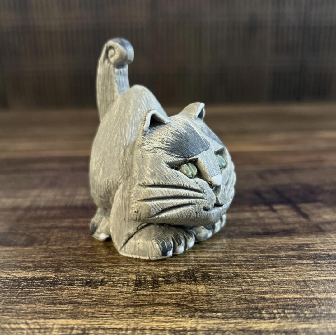 Artesania Rinconada Cat Figurine - Etsy