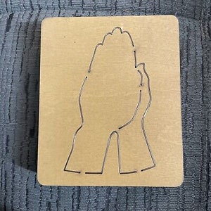 Ellison Educational Equipment Inc 5x6 Block Die Praying Hands