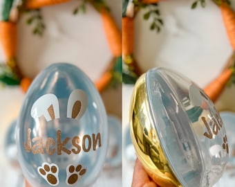 Golden Personalized Easter Egg | Golden Egg | Easter Egg | Fillable Easter Egg | Easter Eggs | Easter Eggs | Easter Basket Stuffers