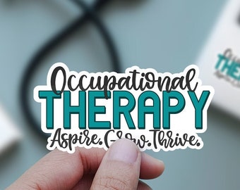 Occupational Therapy Gift, gift for ot sticker, occupational therapy student gift, gift for occupational therapist assistant sticker, ota