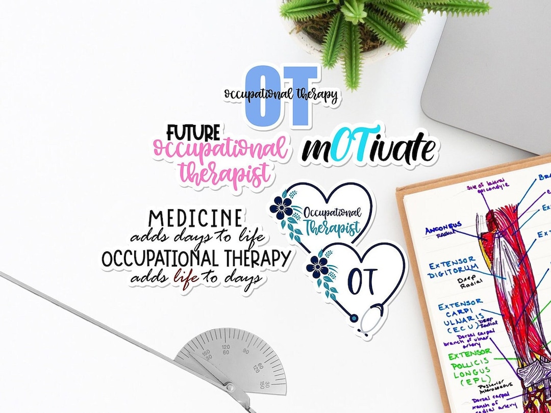 Occupational Therapy Stickers, OT Gift, Occupational Therapy Student ...
