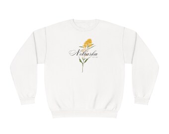 Nebraska State Flower Sweatshirt