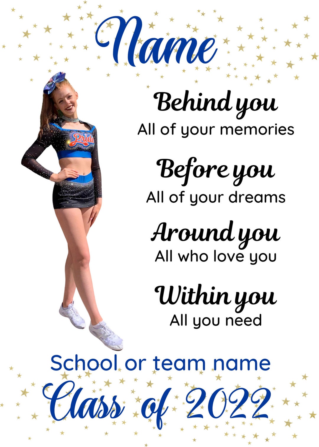 GRADUATION Photo Card Customizable DIGITAL FILE High School College 8th ...