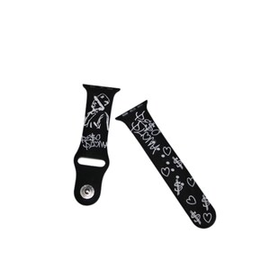 Peso Pluma watch band, watch band, Peso Pluma png, engraved watch band, custom watch band, Apple Watch band, 38/40mm 42/44/45mm watch band