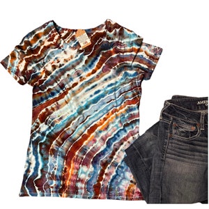Tie Dye Shirt for Women, Crew or Vneck Custom Tye dye shirt, Festival Wear Tee, Unique gift, Grateful, Soft Tee, Tie-Dye Shirt, SUPER SOFT