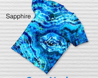 Geode Tie Dye Shirt for Men, Tye dye shirt, Psychedelic T Shirt, Multi color iced dye, Festival Wear Tee, Unique gift for Friend, Hippie