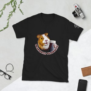 Guinness Piggness Short-Sleeve Unisex T-Shirt - Gift for Beer lover, dad jokes, Oktoberfest, clever cavies
