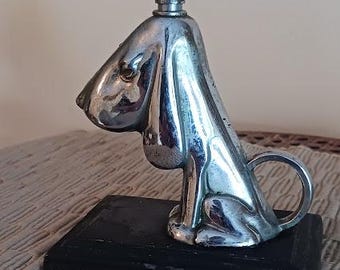 RARE Vintage 1930's English Bulldog Table Lighter by Ronson Art