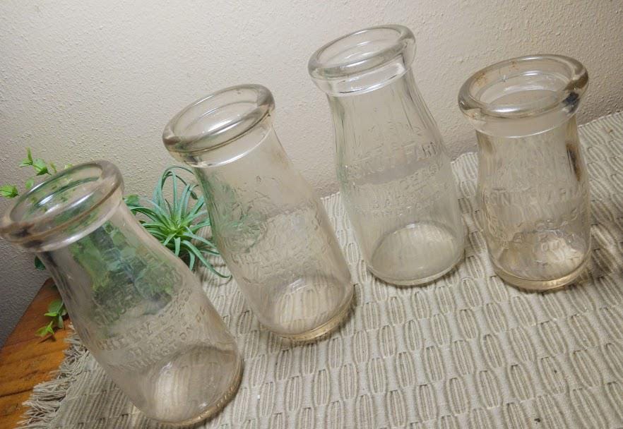 1950s milk bottle - Etsy 日本