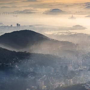 Corcovado Mountain: Rio De Janeiro, Brazil// Photography Print Wall Art, Travel Photography, Wall Art, Home Decor, Travel Print, Rio, Brazil