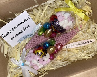 Sweet Cones Box of 2 - Birthday Box