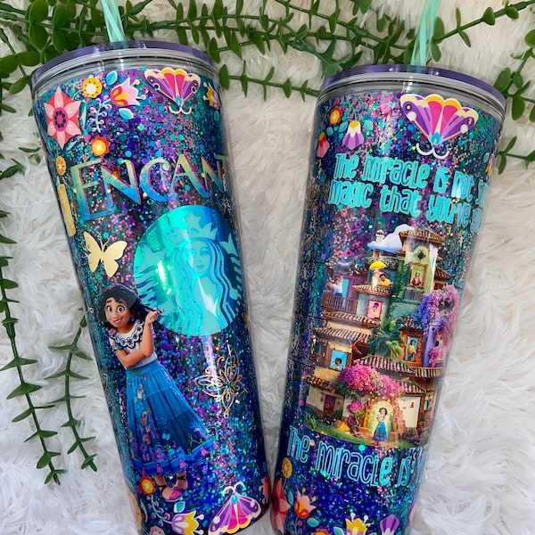 Encanto snowglobe tumbler