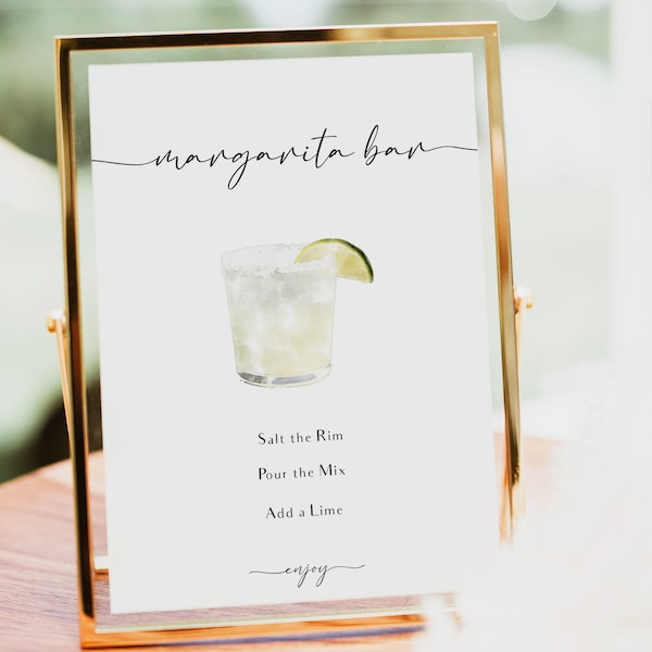 Margarita Sign - Etsy