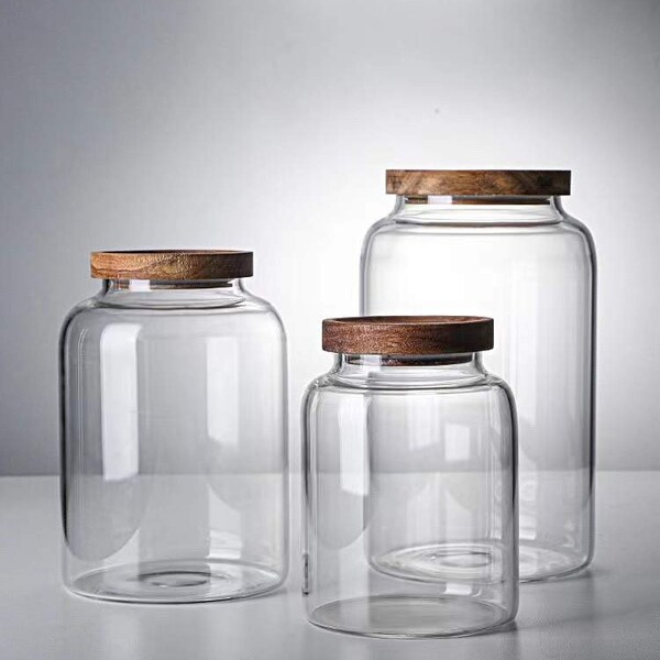 Large Glass Jars Etsy UK