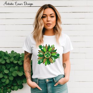 St Patrick&#39;s Day Sunflower