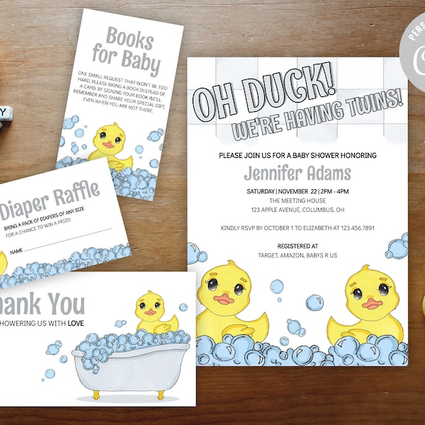 Baby Shower Duck - Etsy