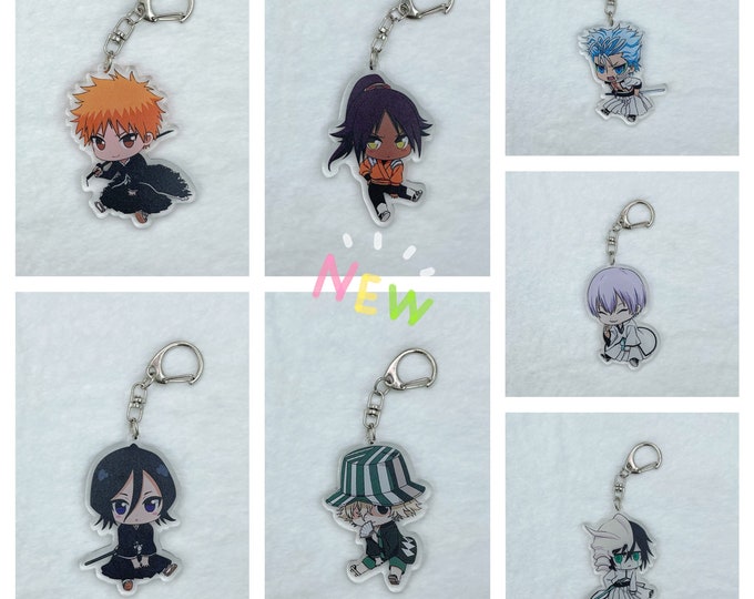 Bleach Character Charm | Cute Anime charms \ Keychain \ Pendant | Kawaii Anime Accessories | Anime Collection | Gift