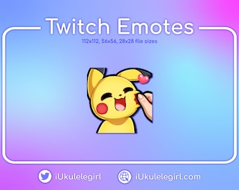 Pikachu Pinch Emote [Twitch/Discord]