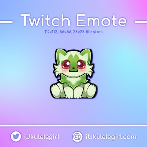 Sprigatito Sit-emote [Twitch/Discord]