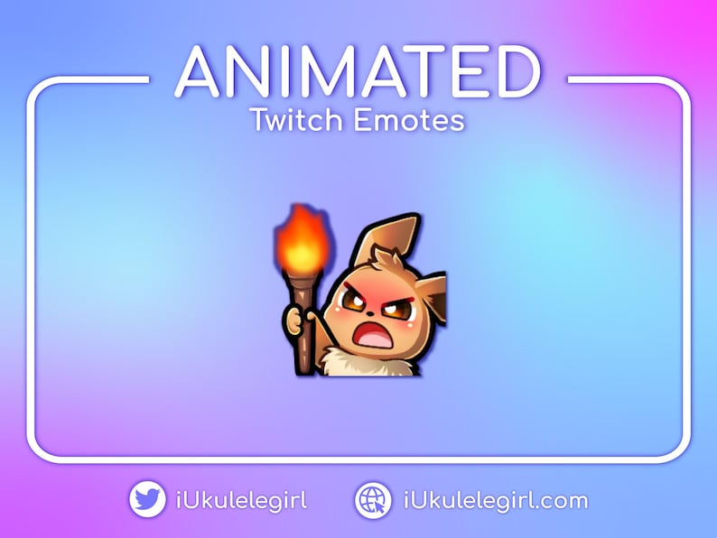 ANIMATED Eevee Riot Emote [discord] - Etsy