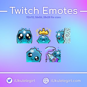 Emote degli spiriti dell'acqua [Twitch/Discord]