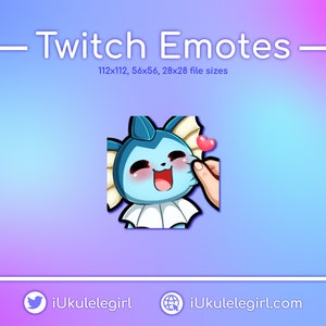 Vaporeon Pinch Emote [Twitch/Discord]