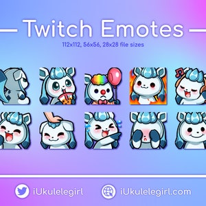 Glaceon Emotes [Twitch/Discord]