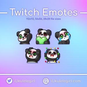 Panda Emotes [Twitch/Discord]