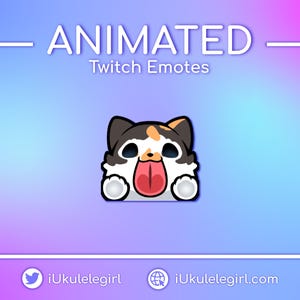 ANIMATED Calico Cat Emote [Twitch/Discord]