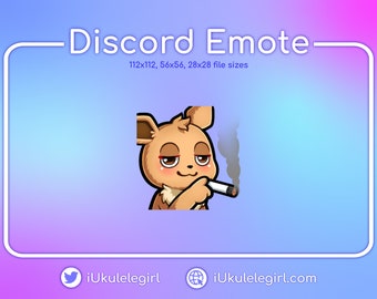 Eevee Smoke Emote [Discord]