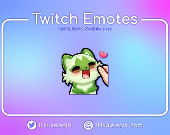 Sprigatito Pinch Emote [Twitch/Discord]