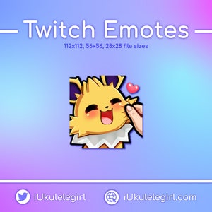 Jolteon Pinch Emote [Twitch/Discord]