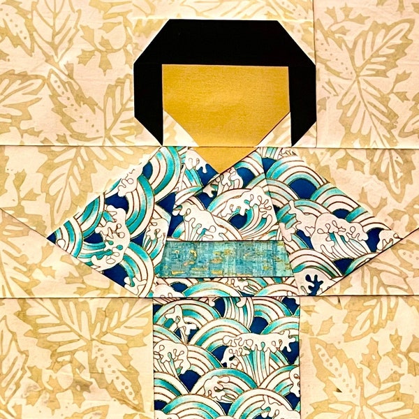 Asian Sister Foundation Paper Piecing Pattern