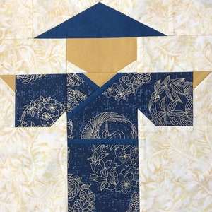 Asian Brother 1 Foundation Paper Piecing Pattern