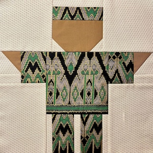 African Brother 1 Foundation Paper Piecing Pattern