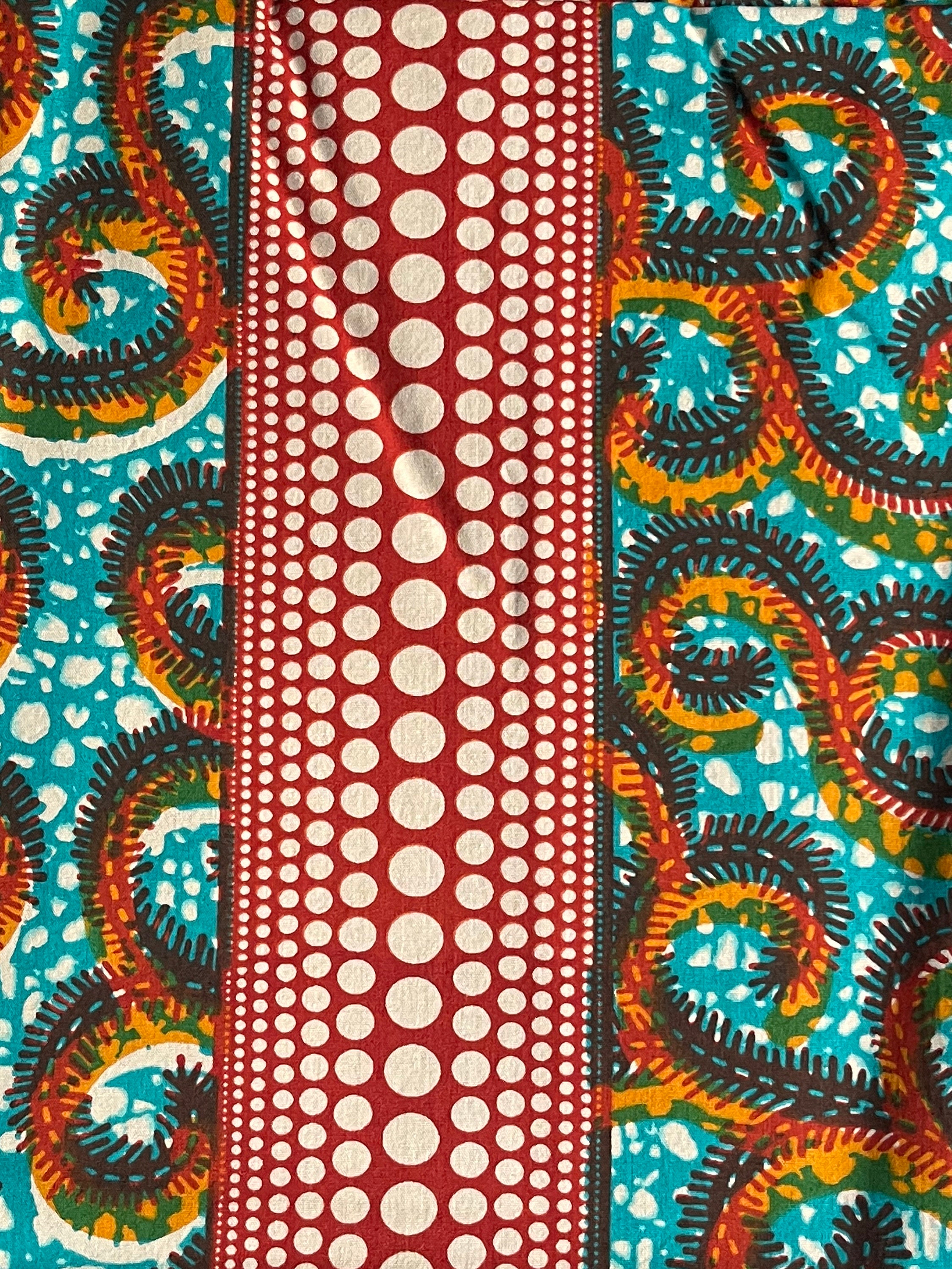 Wax Print Fabric Set 2, African Designs. Quilting and Sewing Fabric ...