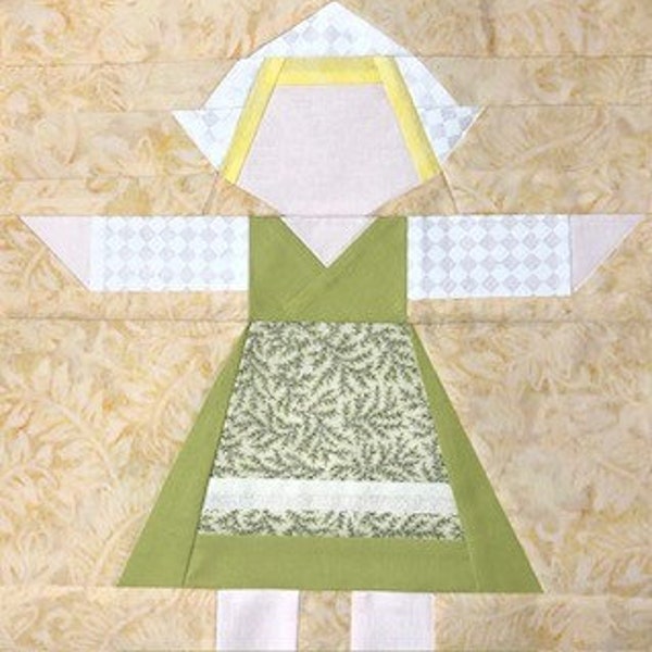 Swedish Sister Foundation Paper Piecing Pattern