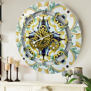 Italy line Wall clock 24 inch PRAIANO