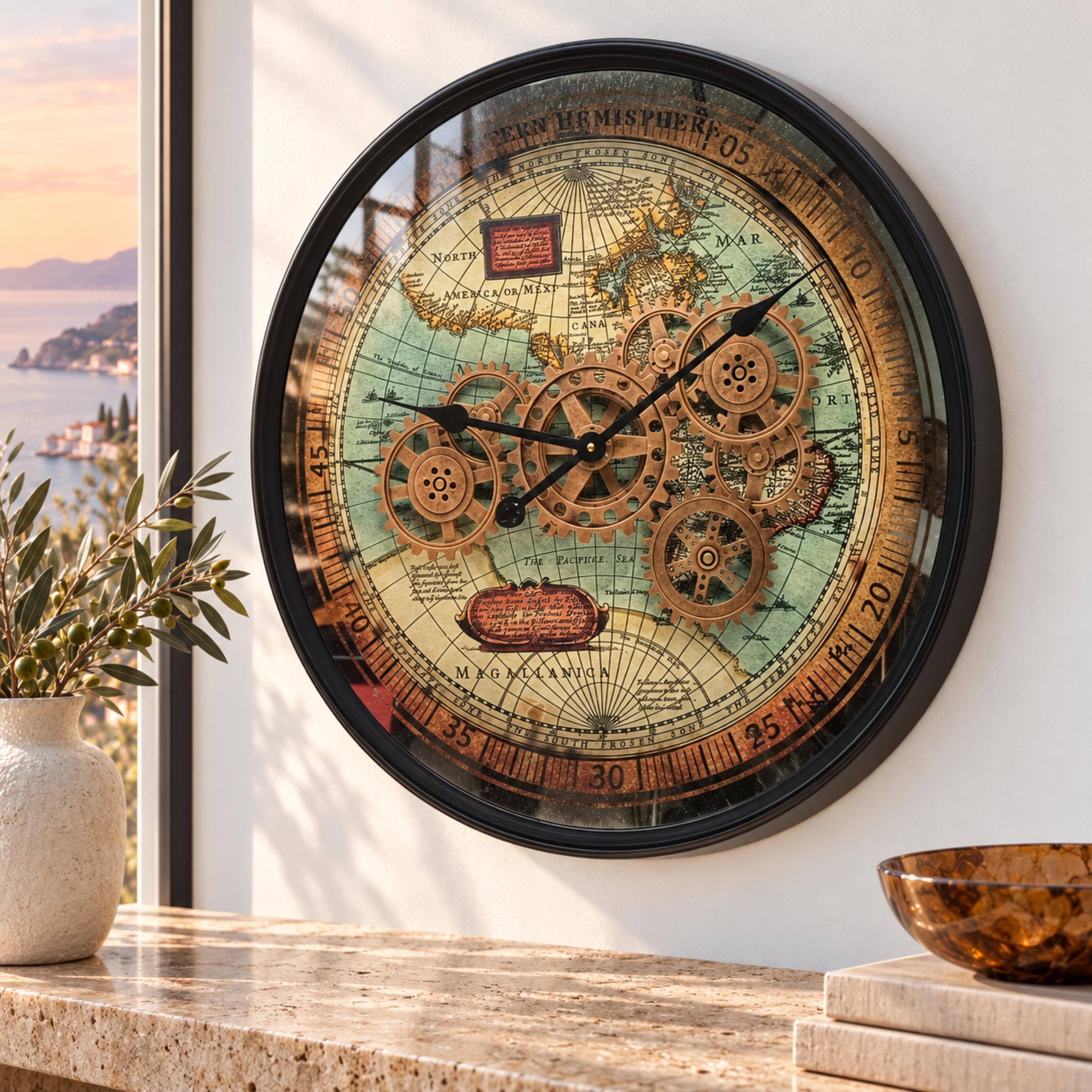 Portuguese Wall Clock - Etsy