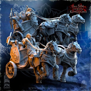 StormWolves Warthunder Chariot | The Beholder Miniatures | D&D/AoS 対応 | ファンタジー | テーブルトップ RPG