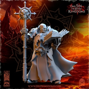 Realms of Mayhem Demonaz Ascended Sorcerer | The Beholder Miniatures | RPG Boardgames | Fantasy | Tabletop RPG