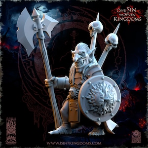 Black Horde Goblin Mortus | The Beholder Miniatures | RPG Boardgames | Fantasy | Tabletop RPG