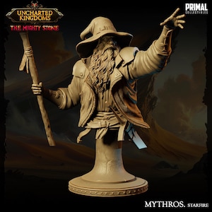 Magier Mythros Starfire Büste | Urzeit Sammlerstücke | RPG Brettspiele | Fantasie