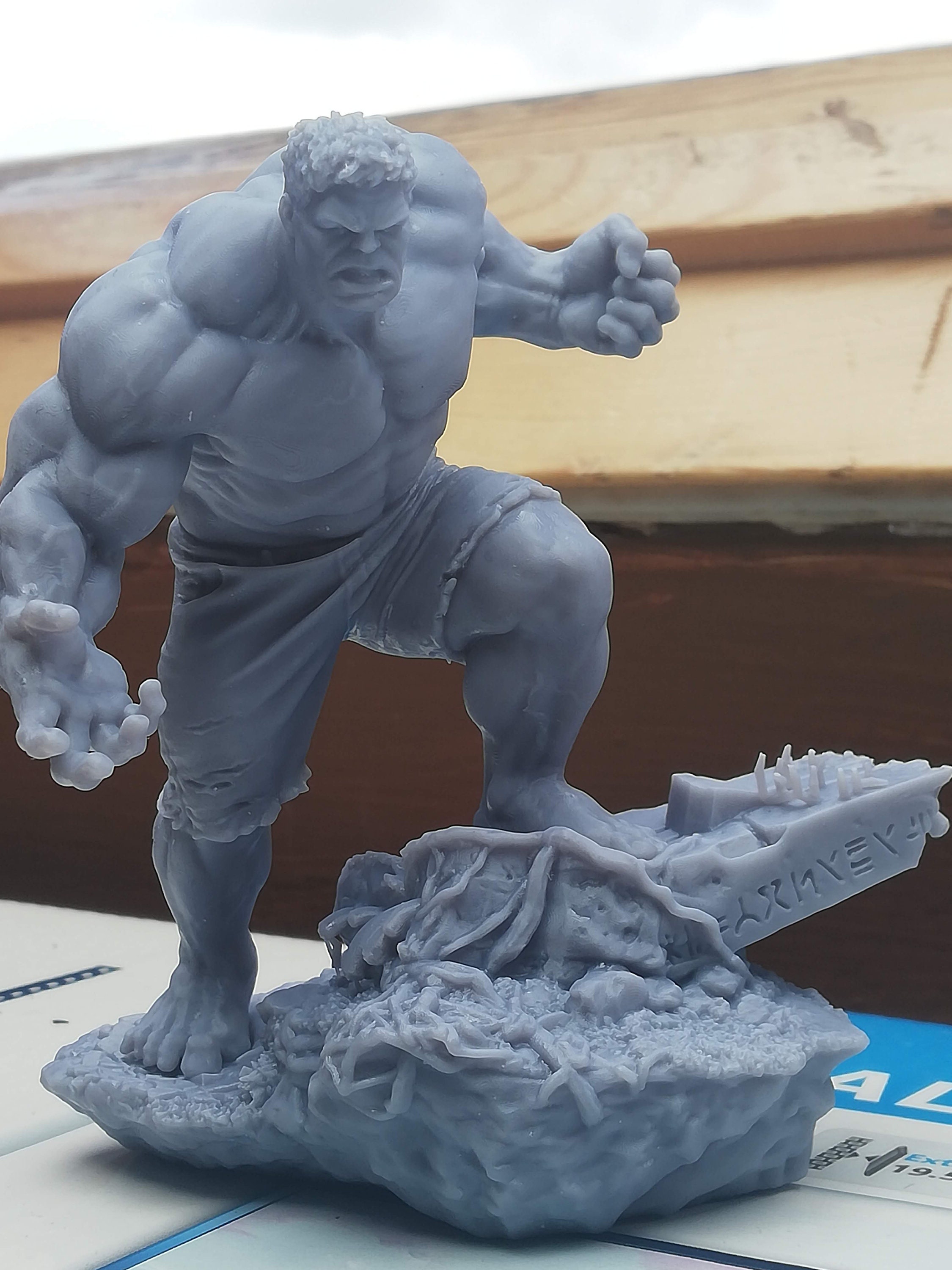 The Incredible Hulk Model/statue Etsy
