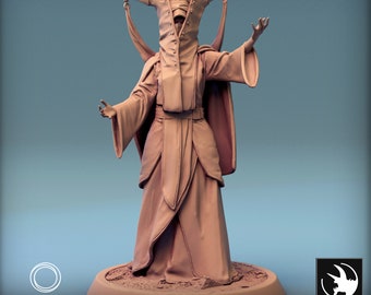 Dunnari AminaSahar Priest Ode | Rescale Miniatures | RPG Boardgames | Fantasy | Tabletop RPG