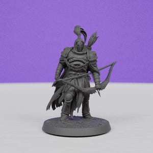 Silent Sentinel Bow Stance | Rescale Miniatures | RPG Boardgames | Fantasy | Tabletop RPG