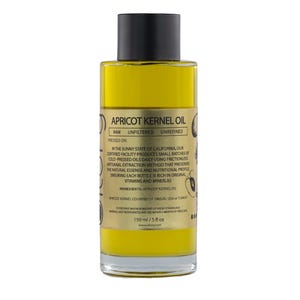 Fresh Apricot Kernel Oil Live Raw Unfiltered Cold Pressed to order in California